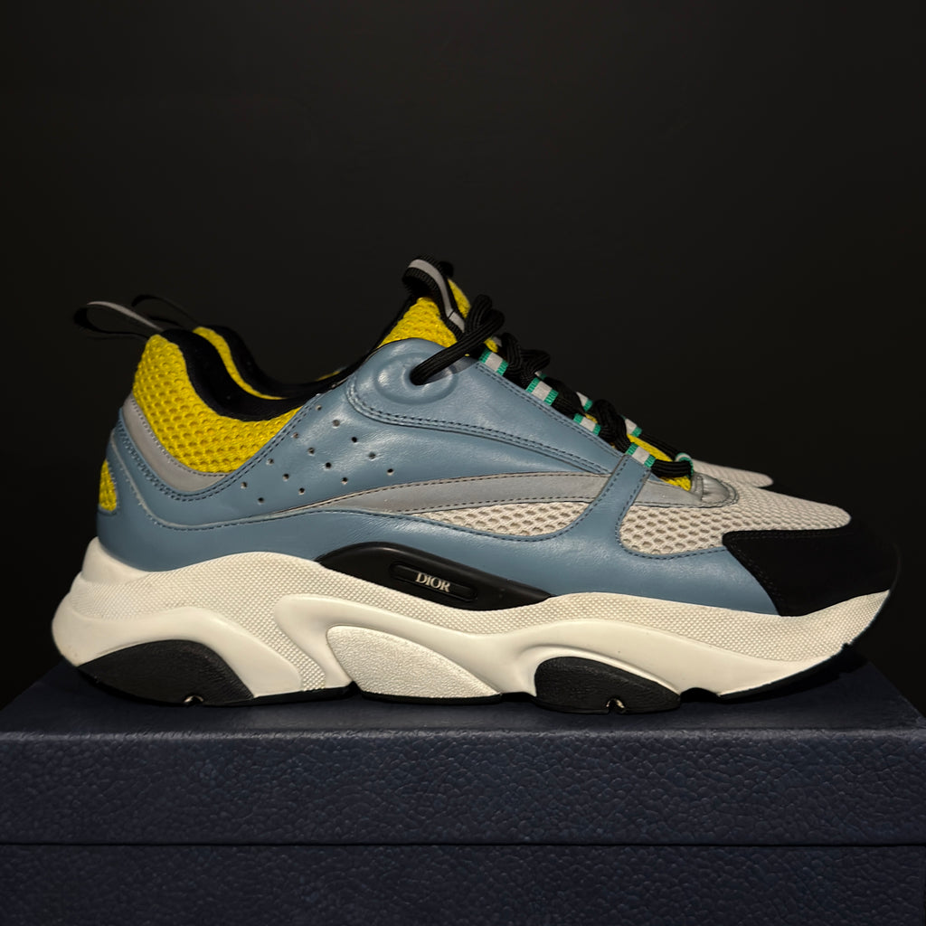 DIOR B22 "BLUE & YELLOW" SZ 43/10