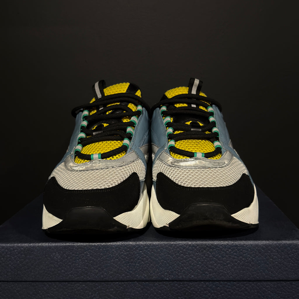 DIOR B22 "BLUE & YELLOW" SZ 43/10