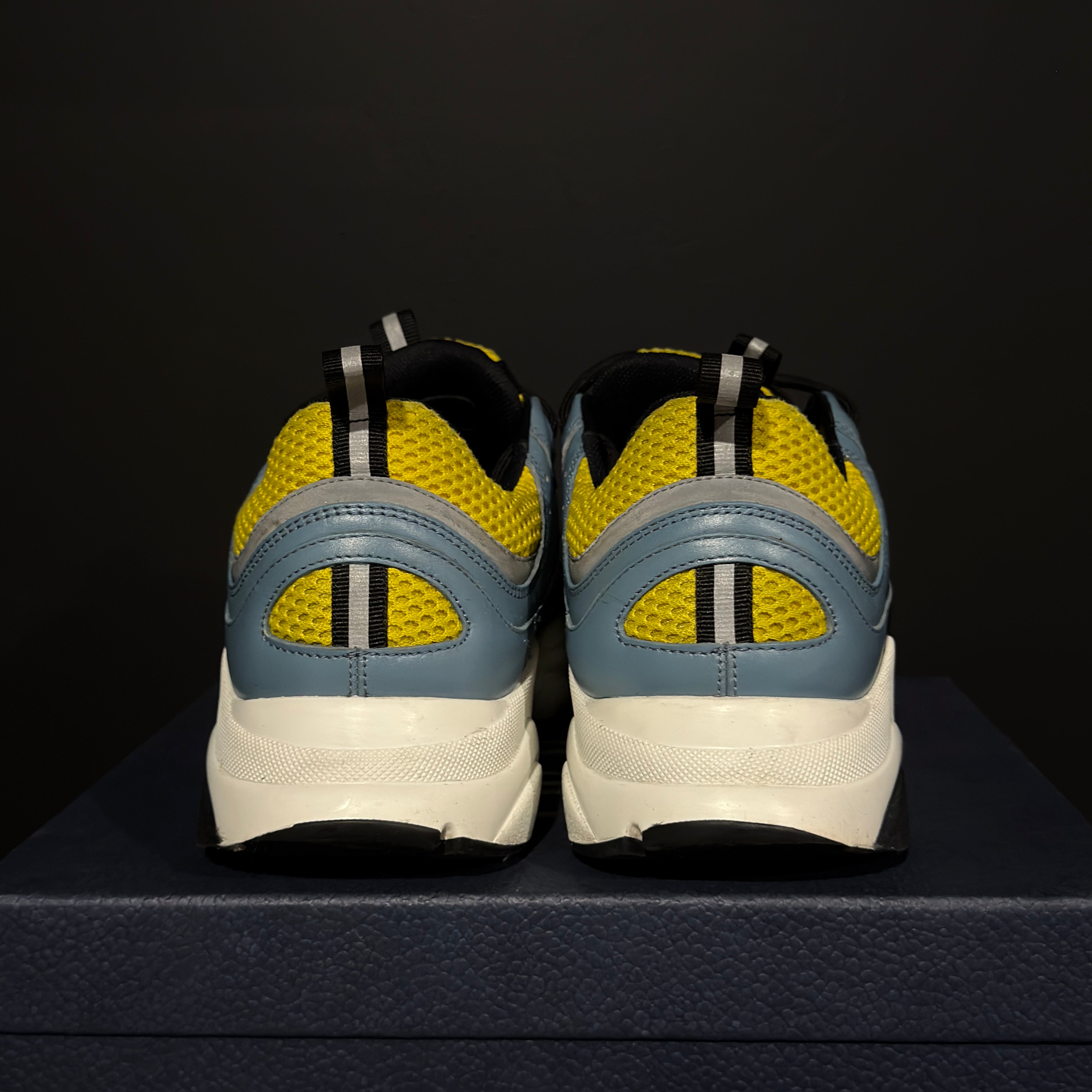 DIOR B22 "BLUE & YELLOW" SZ 43/10