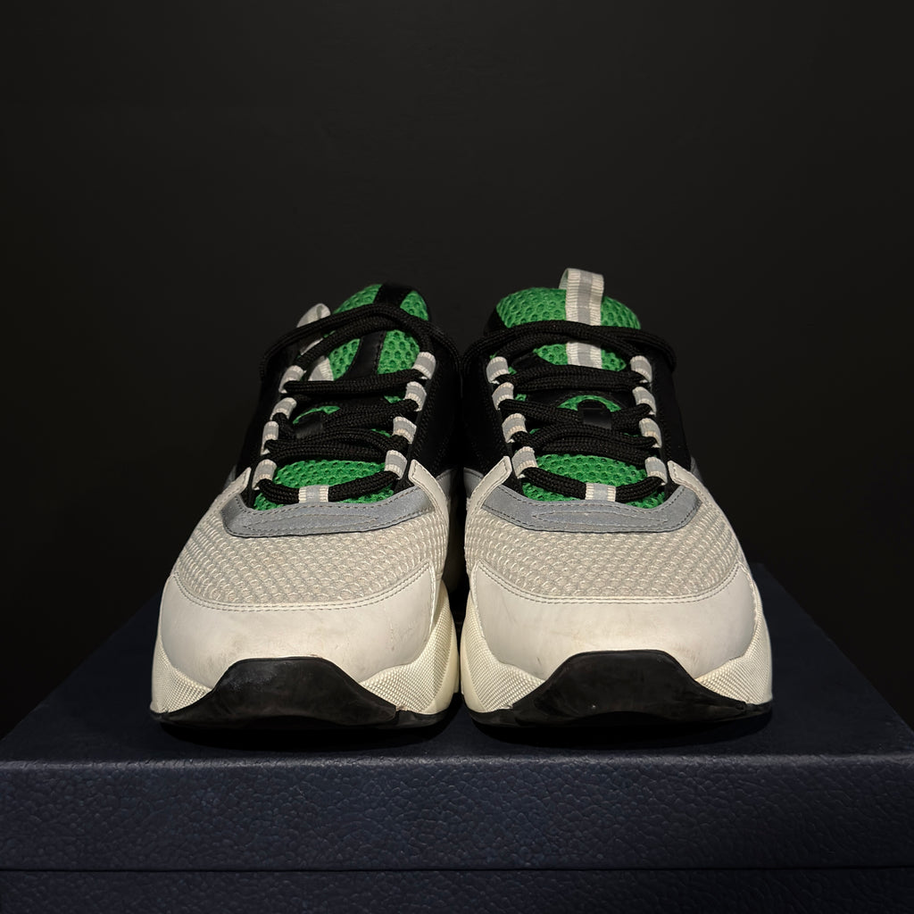DIOR B22 "WHITE & GREEN" SZ 43/10M