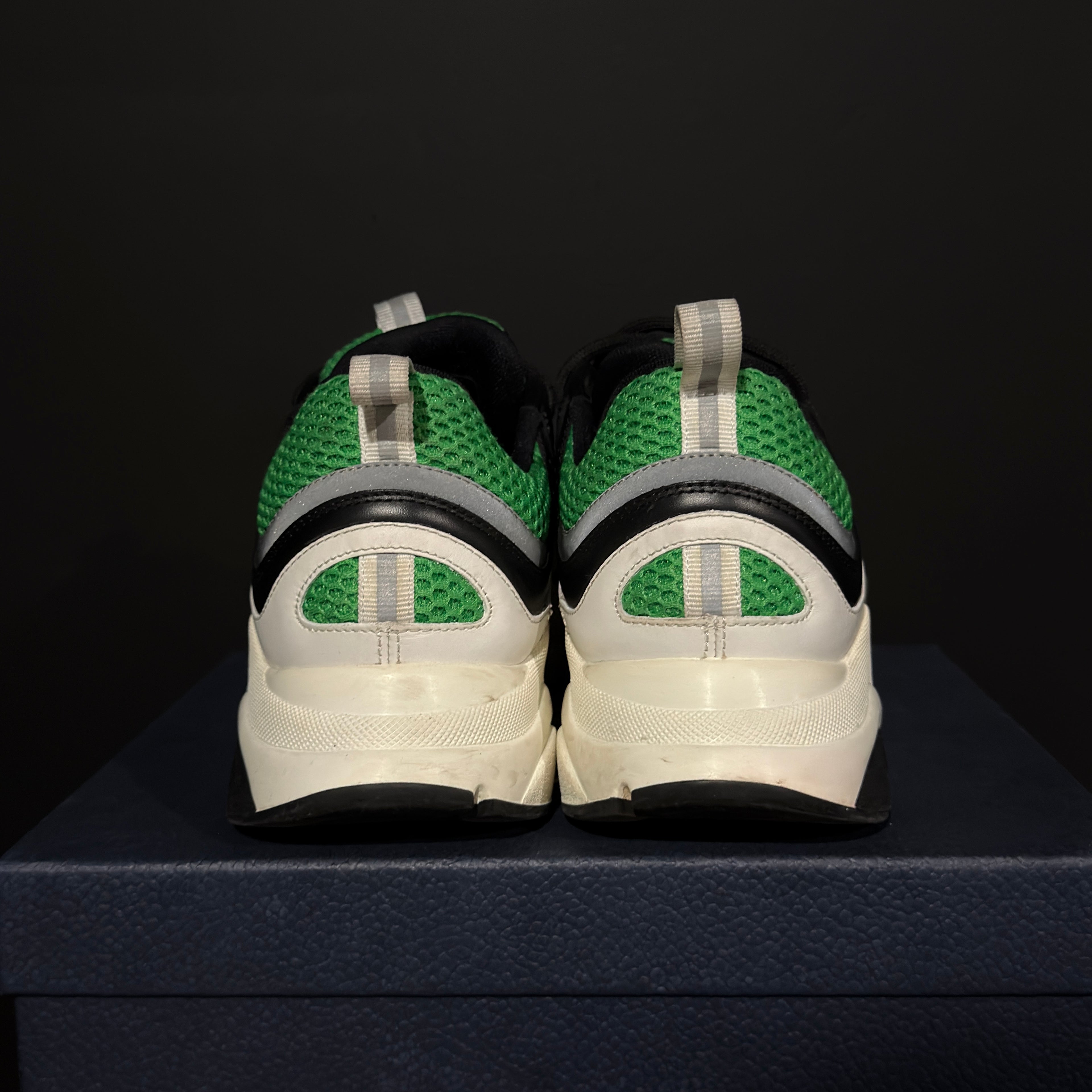 DIOR B22 "WHITE & GREEN" SZ 43/10M